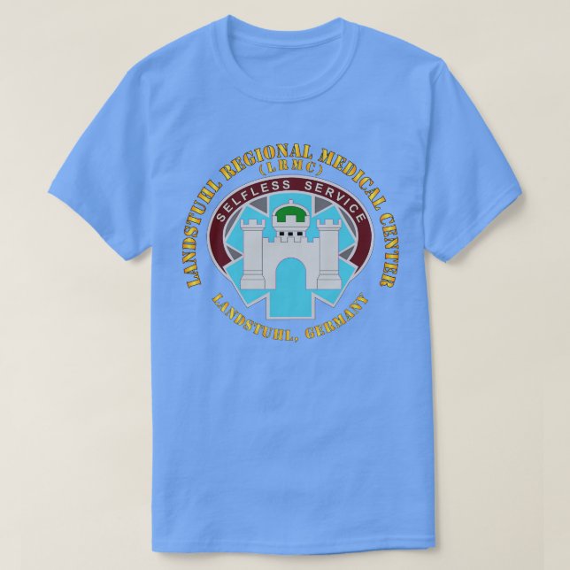 Landstuhl Regional Medical Centre Landstuhl German T Shirt (Design framsida)