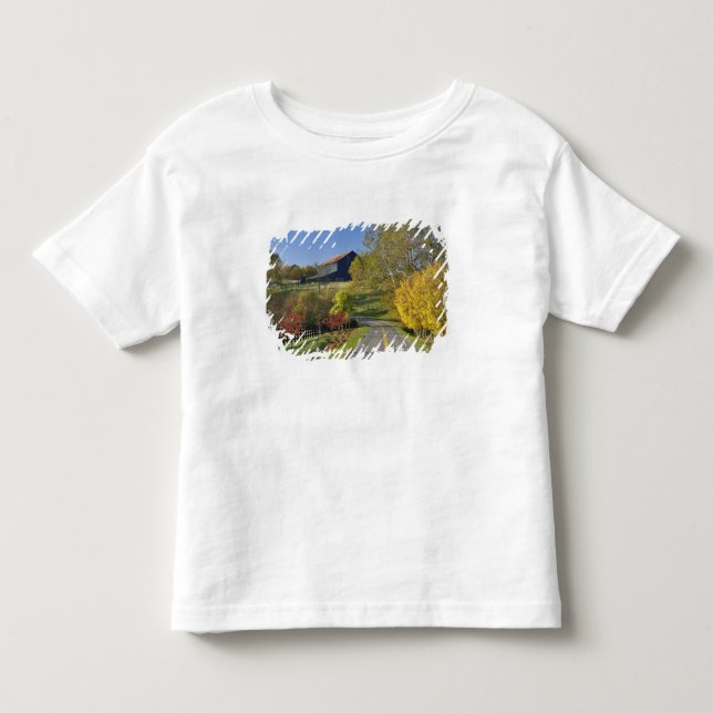 Landsväg genom Bluegrassregionen i Kentucky Tee (Framsida)