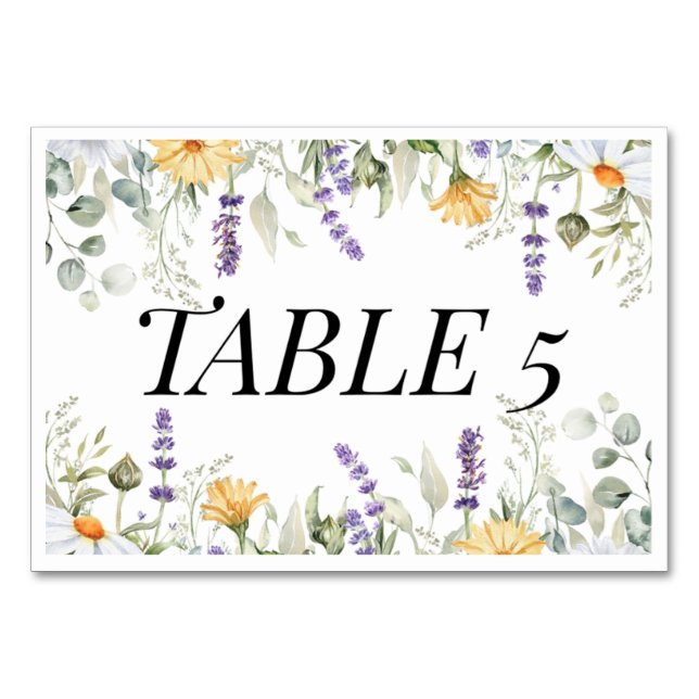 LANDTROLIGT TRÄDGÅRDSSROMANS RSP-KORT BORDSNUMMER (Framsidan)