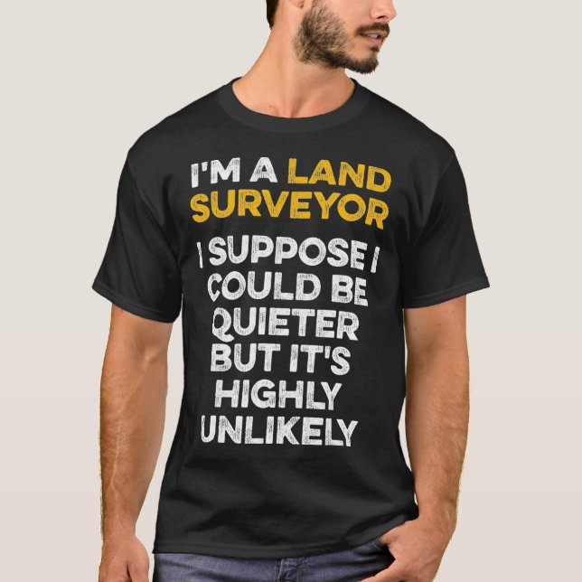 Landundersökningar Tyst underjordiska studiegåvor T Shirt (Framsida)