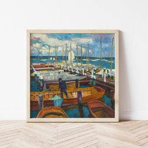 Landungssteg Wannsee Philipp Franck Poster