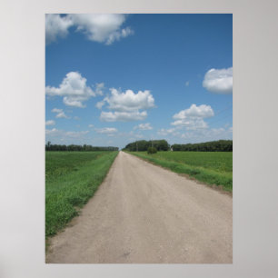 Landväg Poster