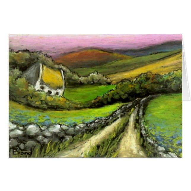 Landvägstuga Hälsningskort (Framsidan Horizontal)