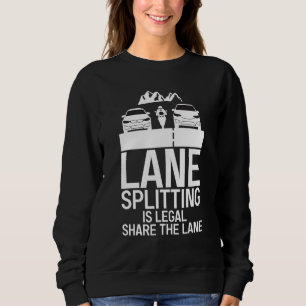 Lane-delning är för körfält - gör körfält t shirt