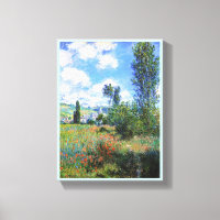 Lane i Poppy Fält Saint-Martin Claude Monet