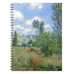 Lane i Vallmo Fält - Claude Monet Anteckningsbok