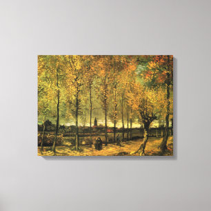 Lane med Poplars av Vincent van Gogh. Canvastryck
