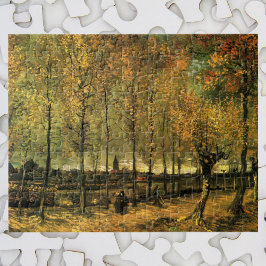 Lane med Poplars av Vincent van Gogh Pussel