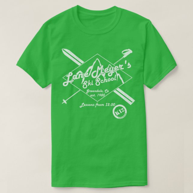 Lane Meyer Ski School T Shirt (Design framsida)