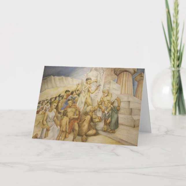 Lane Tech Stationary Anteckningskort (Framsida)