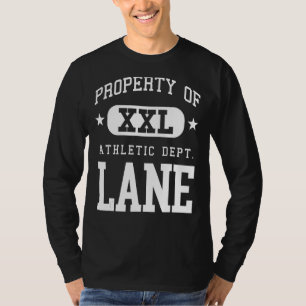 Lane XXL Athletic School Egendom T Shirt