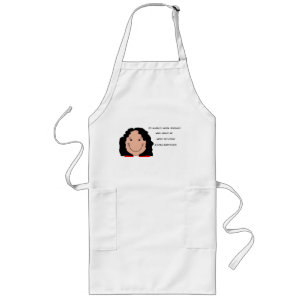 Lång Ansikte-bild för Long Apron Långt Förkläde