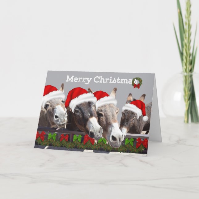 Lång ärvd jul helgkort (Framsida)