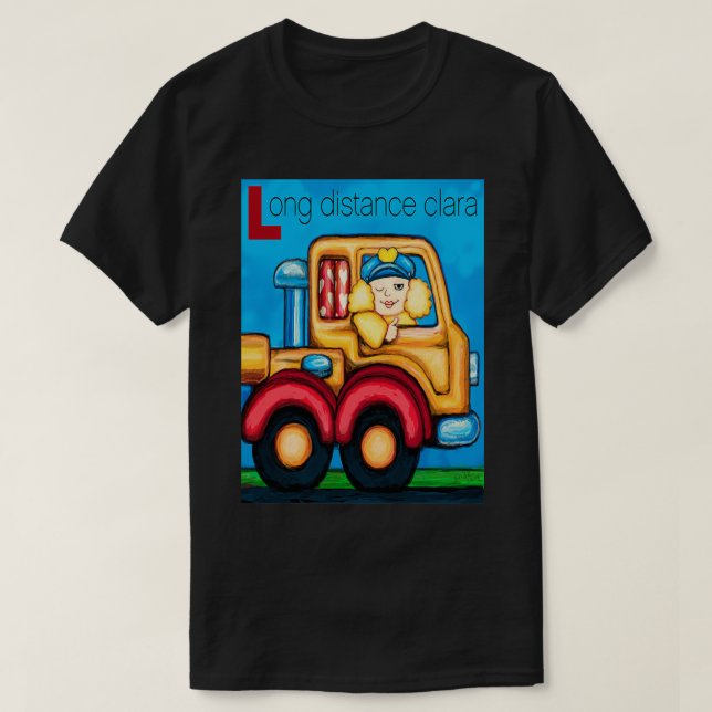 Lång Avstånd Clara T Shirt (Design framsida)