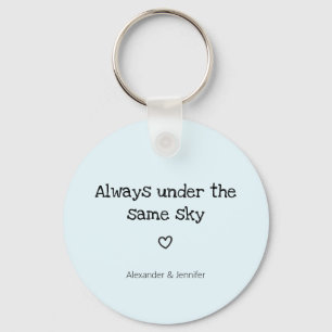 Lång avstånd relation om du saknar nyckelkedja nyckelring