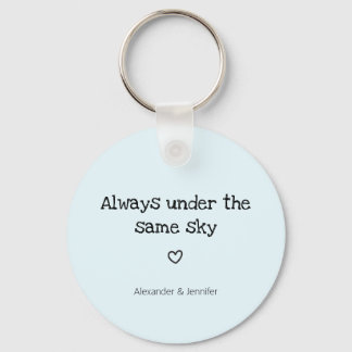 Lång avstånd relation om du saknar nyckelkedja nyckelring