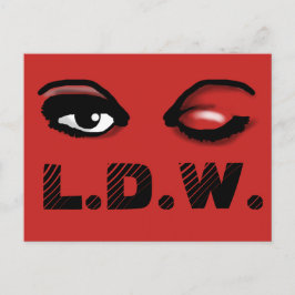 LÅNG AVSTÅND WINK-KORT VYKORT