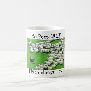 Lång Borttappad Lamb: Bo Peep QUIT! Mugg