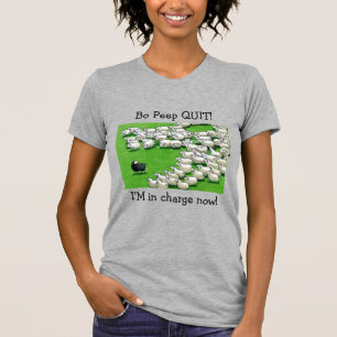 Lång Borttappad Lamb: Bo Peep QUIT! T Shirt