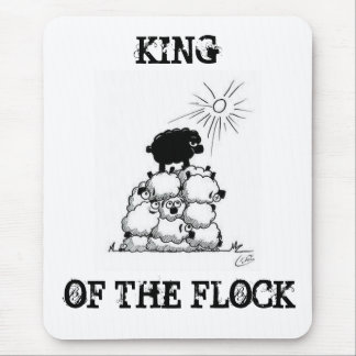 Lång Borttappad Lamb: Kung i Flock Mousepad Musmatta