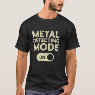 Lång detekteringsläge för metall på funna Metall u T Shirt