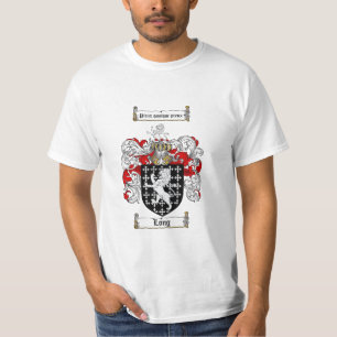 Lång familjvapensköld - lång vapensköld t-shirt