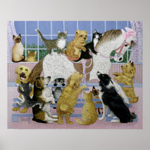 Lång för riden poster