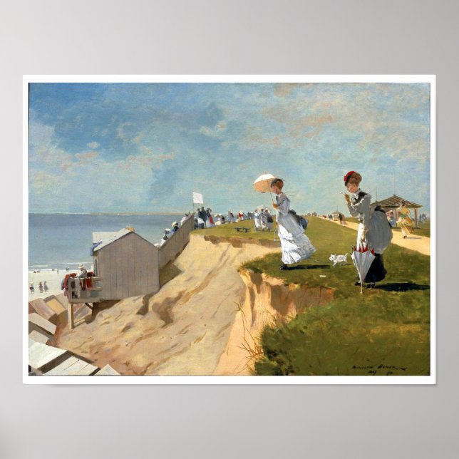 Lång gren, Winslow Homer Poster (Framsidan)