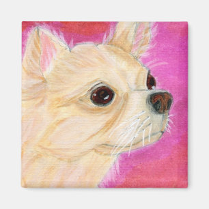 Lång hårChihuahua Magnet