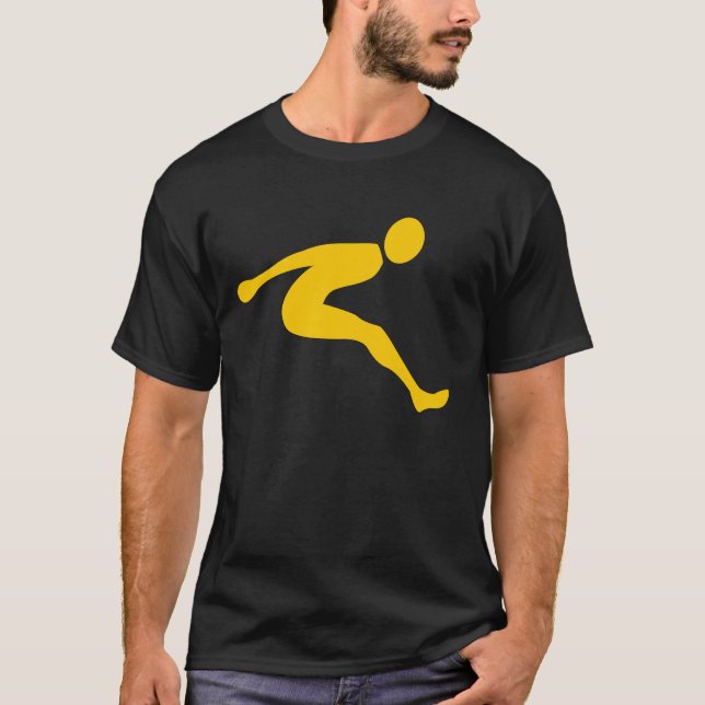 Lång jump - Amber Tee Shirt (Framsida)