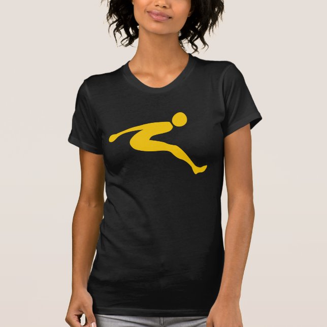 Lång jump - Amber Tee Shirt (Framsida)