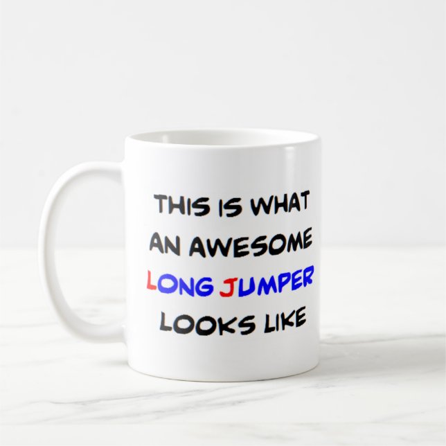 Lång jumper, fantastisk kaffemugg (Vänster)