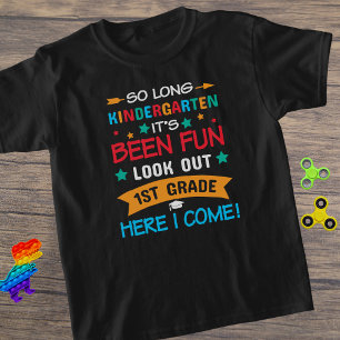 Lång Kindergarten, titta på första Klass! Underord T Shirt