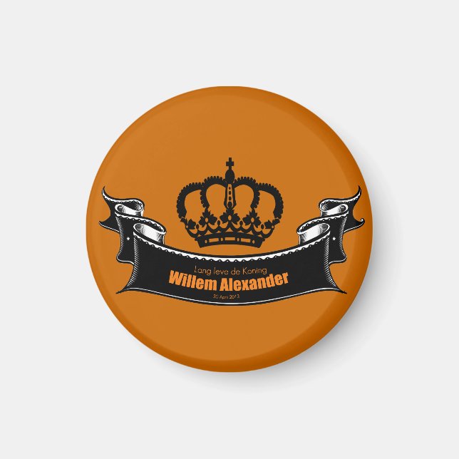 Lang leve de Koning Magnet (Framsidan)