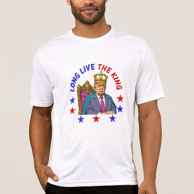 LÅNG LIV KUNG: DONALD TRUMP T SHIRT (Framsida)