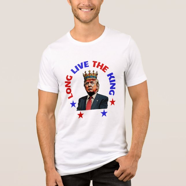 LÅNG LIV KUNG: DONALD TRUMP T SHIRT (Framsida)