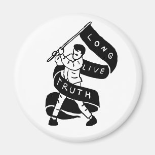 Lång Live-sanning Magnet