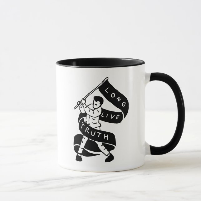 Lång Live-sanning Mugg (Höger)