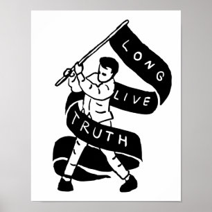 Lång Live-sanning Poster