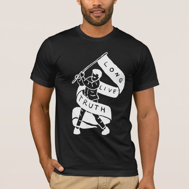 Lång Live-sanning T Shirt (Framsida)
