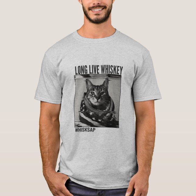 LÅNG LIVE WHISKY - A$AP ROCKY REFERENS T SHIRT (Framsida)