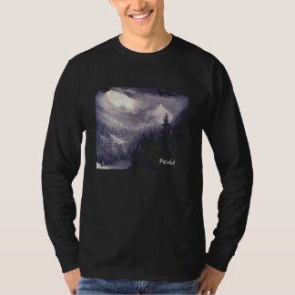 Lång muff t-skjorta t-shirt