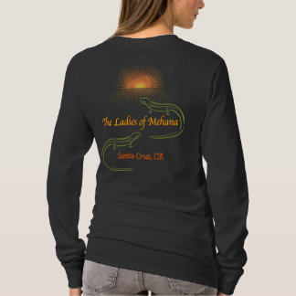 Lång muff tillbaka damskjorta (beskåda), tee