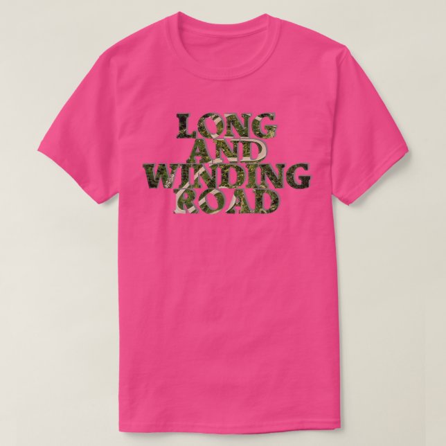 LÅNG- OCH VINDRINGSVÄG T SHIRT (Design framsida)