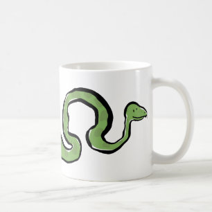 lång orm (höger) kaffemugg