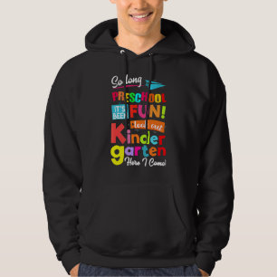 Lång preschool titta ut ur Kindergarten här. Hoodie