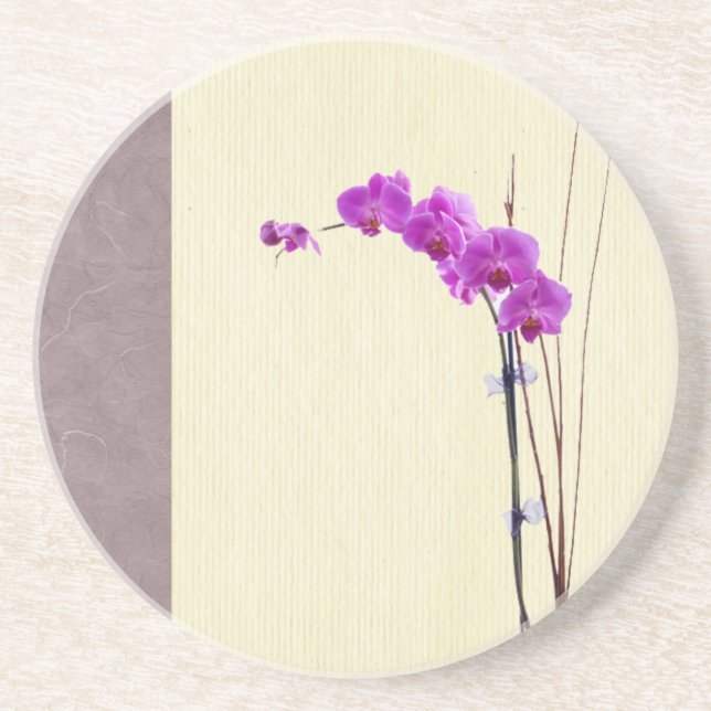 lång pupillorchid underlägg sandsten (Framsidan)