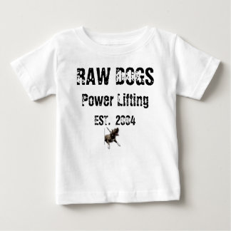 Lång RAW HUND-Baby - anpassad T Shirt