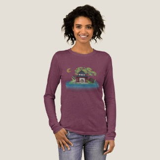 Lång siktT-skirt för dammarisk naturvetenskap T Shirt