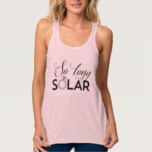 Lång solenergi - alternativ 1 linne med racerback 